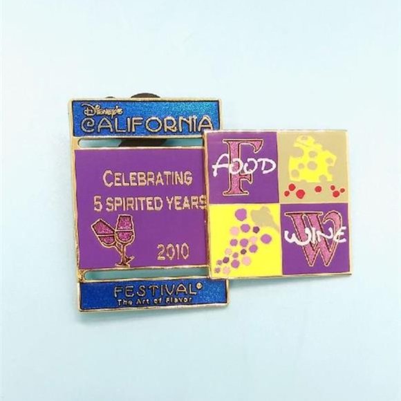 Disney's California Food & Wine Festival 2010 Disney Trading Pin #76633 - Picture 2 of 3